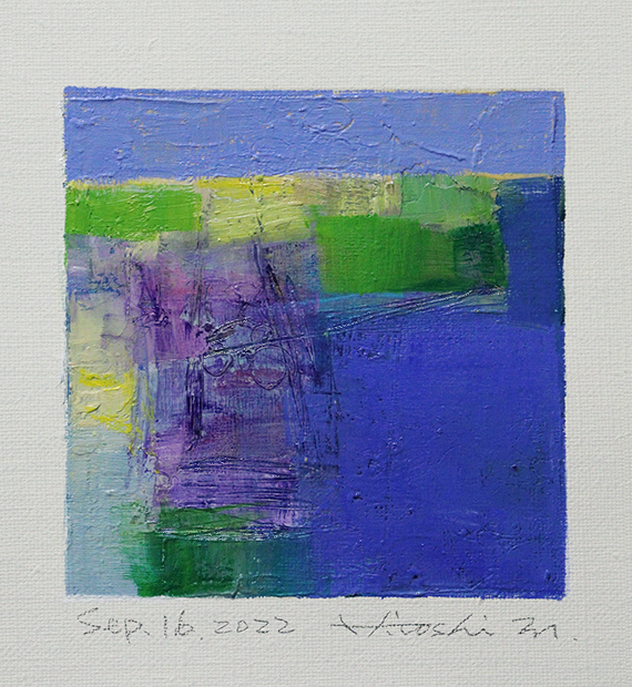 hiroshi matsumoto 9x9 paintings