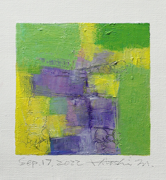 hiroshi matsumoto 9x9 paintings