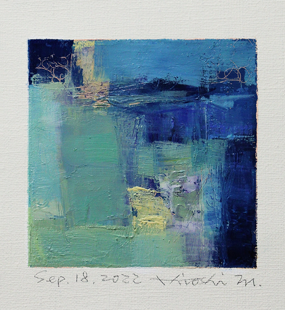 hiroshi matsumoto 9x9 paintings