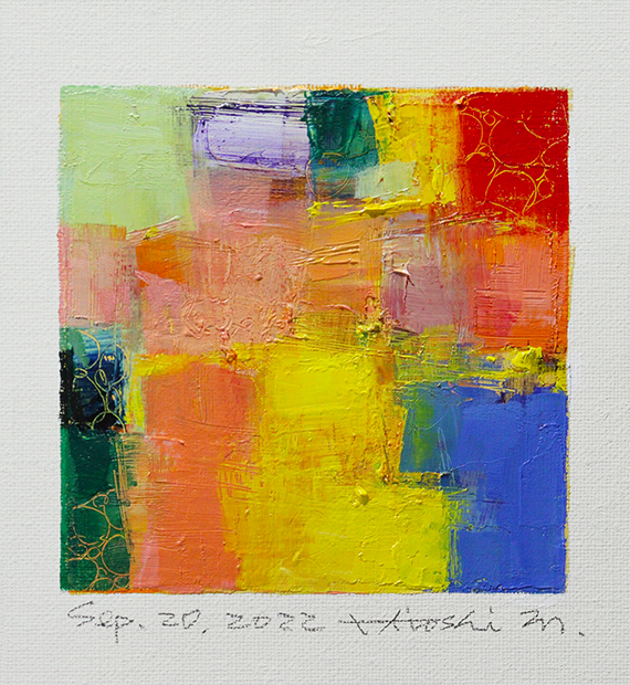 hiroshi matsumoto 9x9 paintings