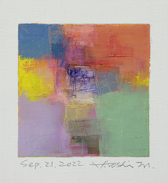 hiroshi matsumoto 9x9 paintings