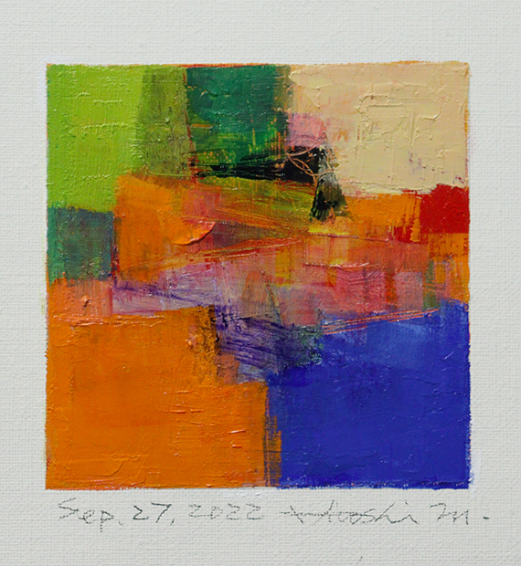 hiroshi matsumoto 9x9 paintings