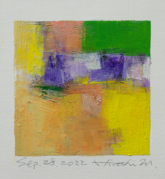 hiroshi matsumoto 9x9 paintings