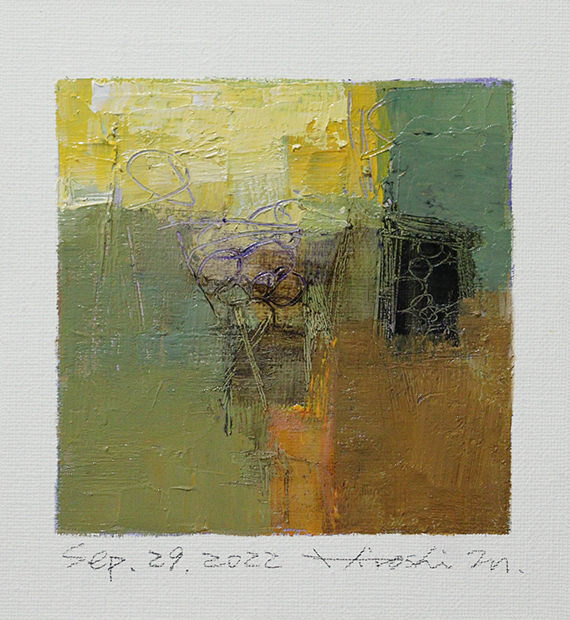 hiroshi matsumoto 9x9 paintings