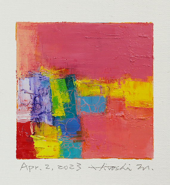 hiroshi matsumoto 9x9 paintings