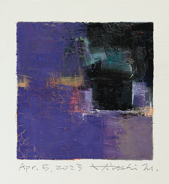 hiroshi matsumoto 9x9 paintings