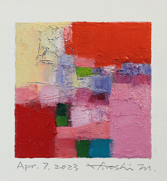 hiroshi matsumoto 9x9 paintings