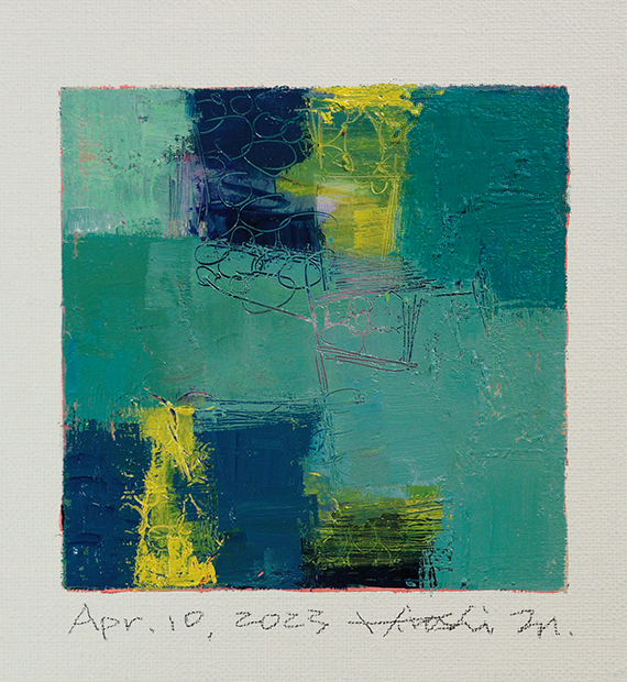 hiroshi matsumoto 9x9 paintings