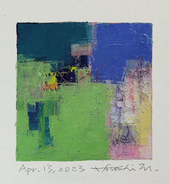 hiroshi matsumoto 9x9 paintings