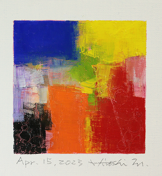 hiroshi matsumoto 9x9 paintings