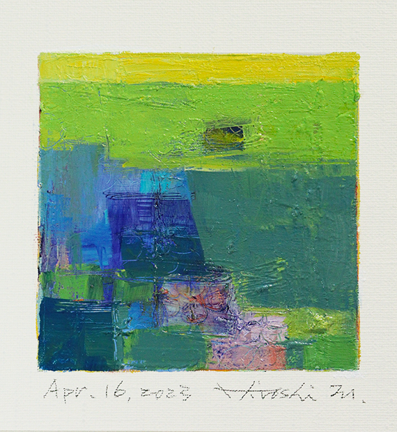 hiroshi matsumoto 9x9 paintings