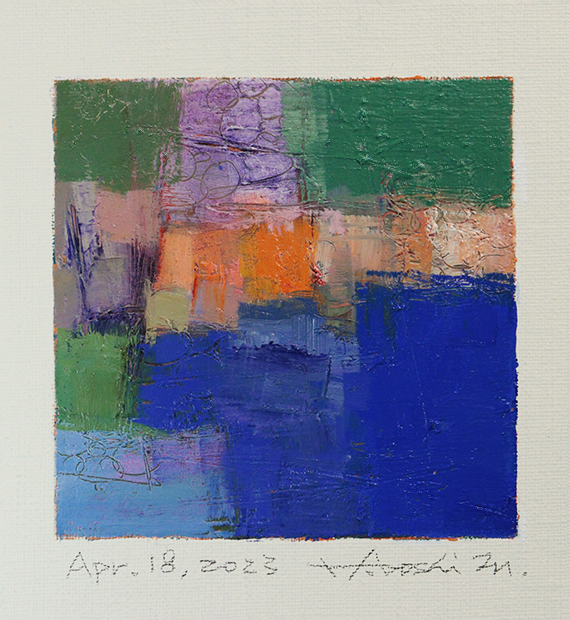 hiroshi matsumoto 9x9 paintings