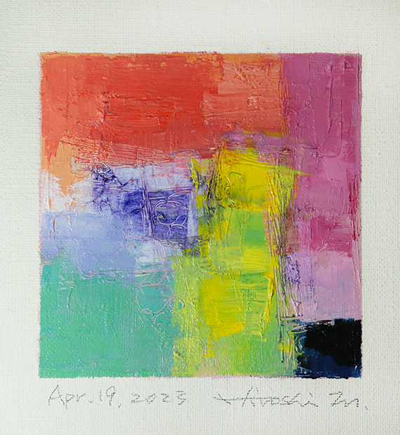 hiroshi matsumoto 9x9 paintings