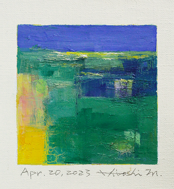 hiroshi matsumoto 9x9 paintings