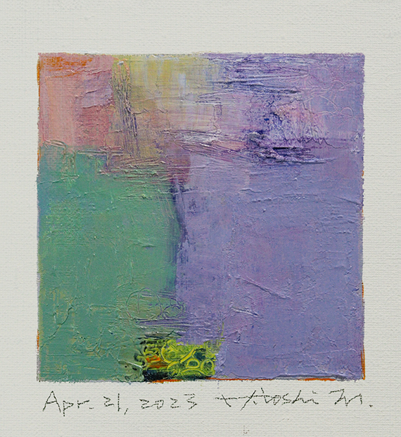 hiroshi matsumoto 9x9 paintings