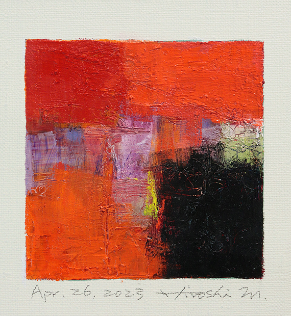 hiroshi matsumoto 9x9 paintings