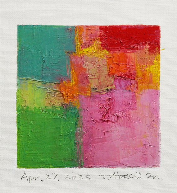 hiroshi matsumoto 9x9 paintings