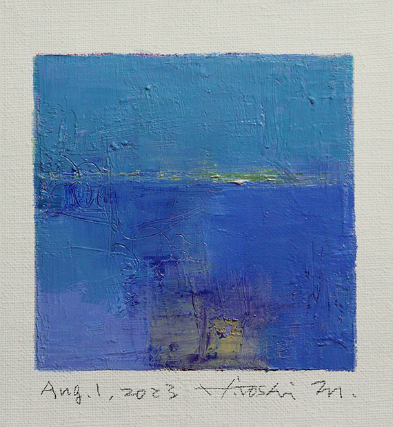 hiroshi matsumoto 9x9 paintings