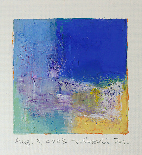 hiroshi matsumoto 9x9 paintings