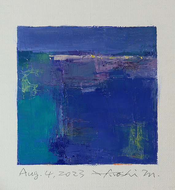 hiroshi matsumoto 9x9 paintings