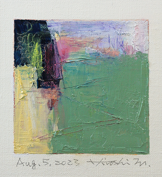 hiroshi matsumoto 9x9 paintings