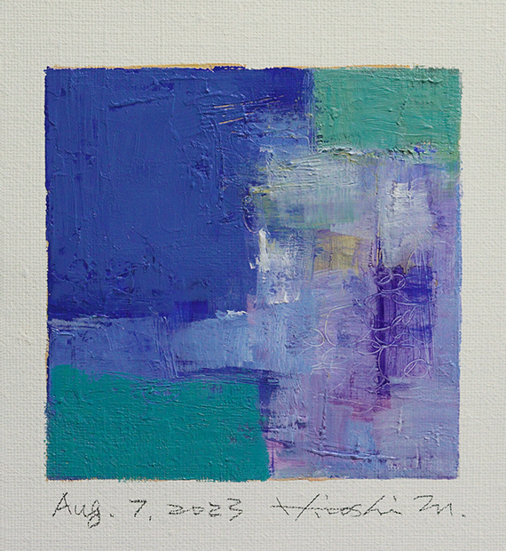 hiroshi matsumoto 9x9 paintings