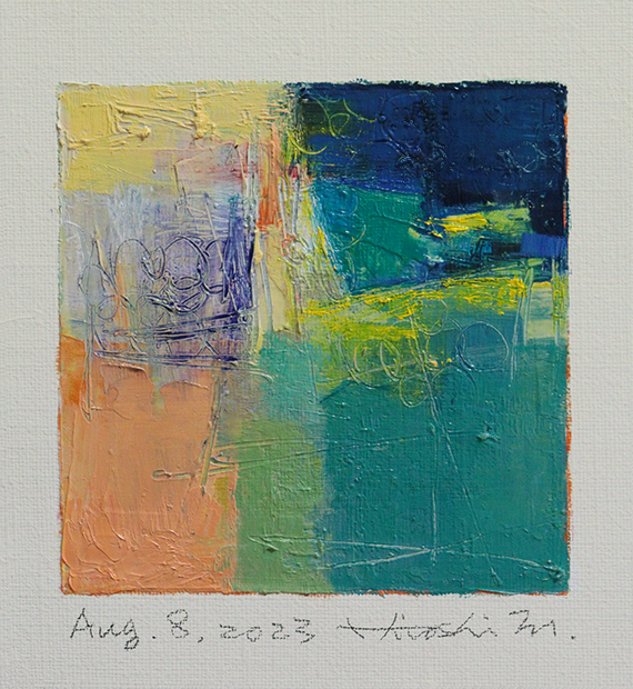 hiroshi matsumoto 9x9 paintings