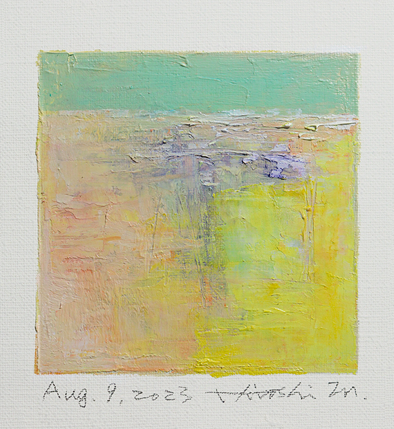 hiroshi matsumoto 9x9 paintings