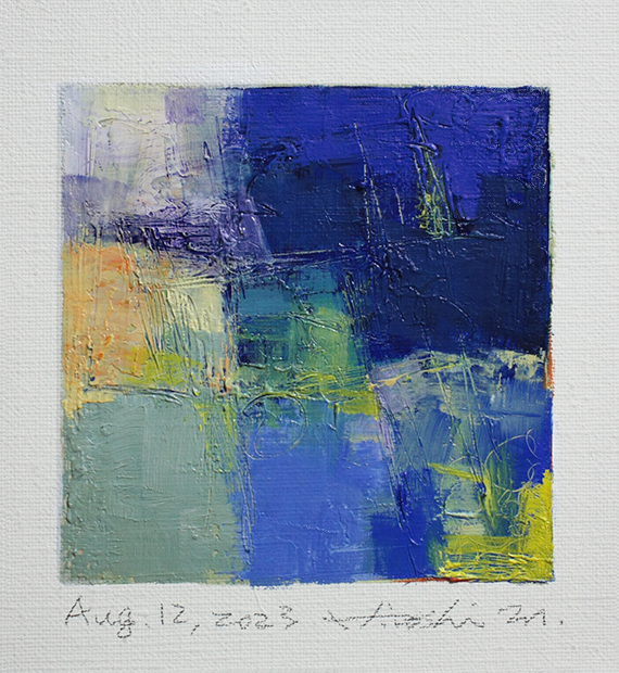 hiroshi matsumoto 9x9 paintings