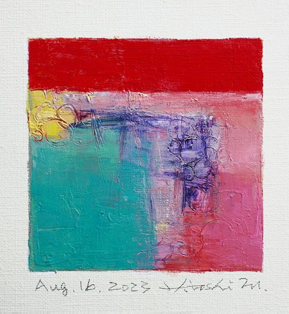 hiroshi matsumoto 9x9 paintings