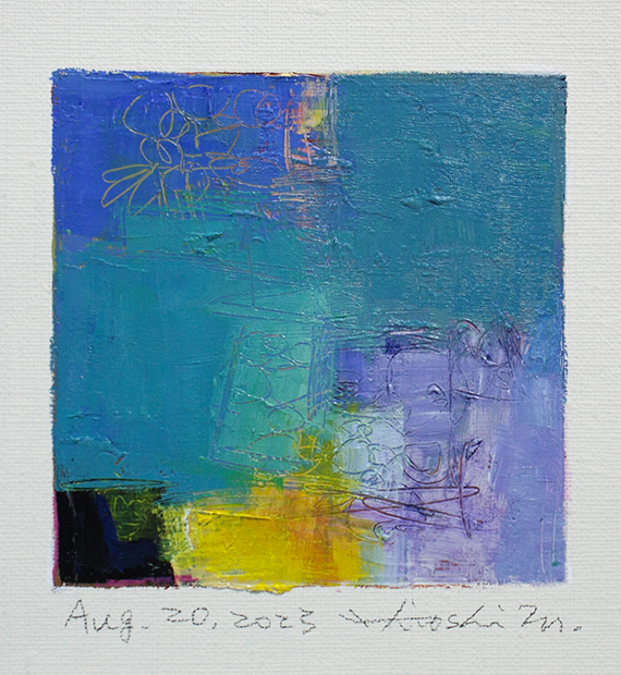 hiroshi matsumoto 9x9 paintings