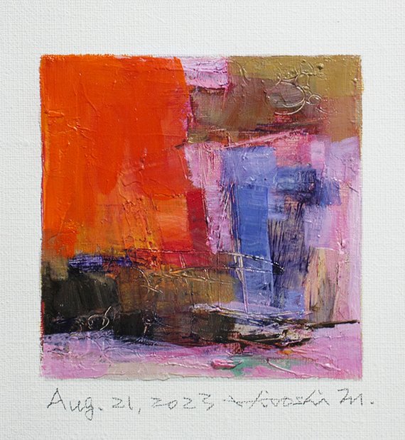 hiroshi matsumoto 9x9 paintings