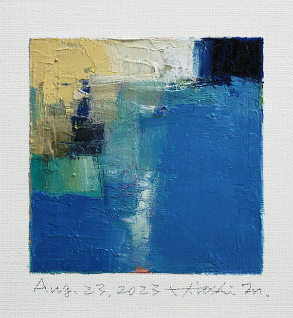 hiroshi matsumoto 9x9 paintings