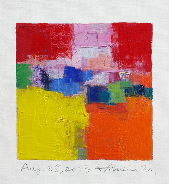 hiroshi matsumoto 9x9 paintings