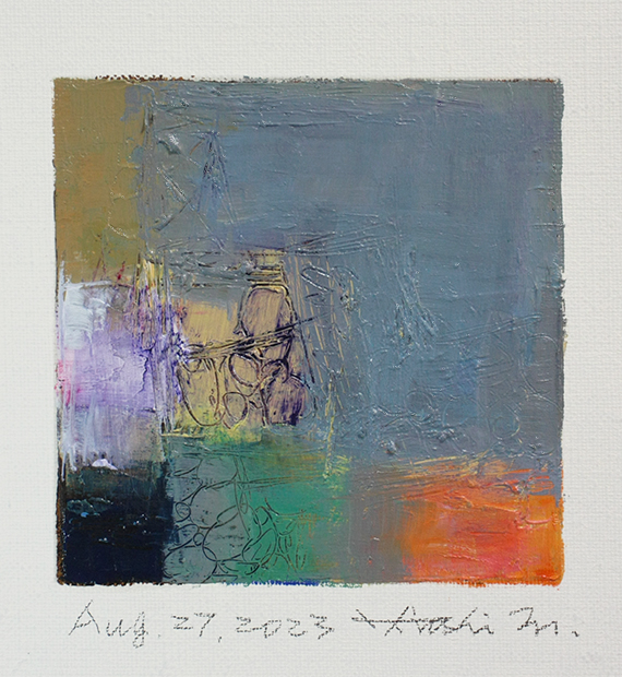 hiroshi matsumoto 9x9 paintings