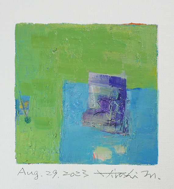 hiroshi matsumoto 9x9 paintings