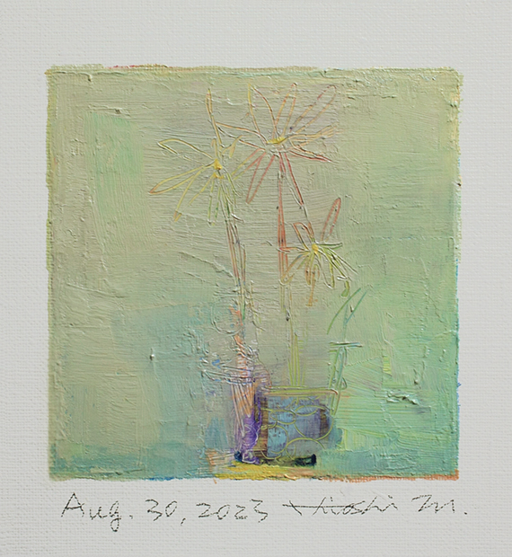 hiroshi matsumoto 9x9 paintings