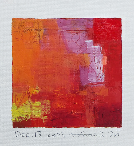hiroshi matsumoto 9x9 paintings