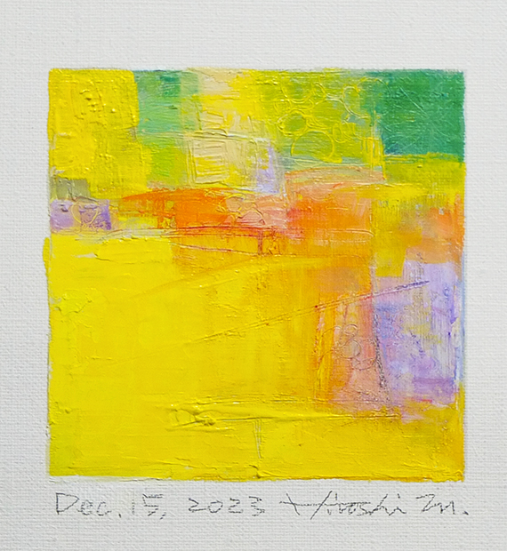 hiroshi matsumoto 9x9 paintings