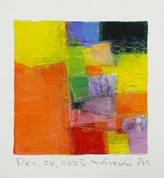 hiroshi matsumoto 9x9 paintings
