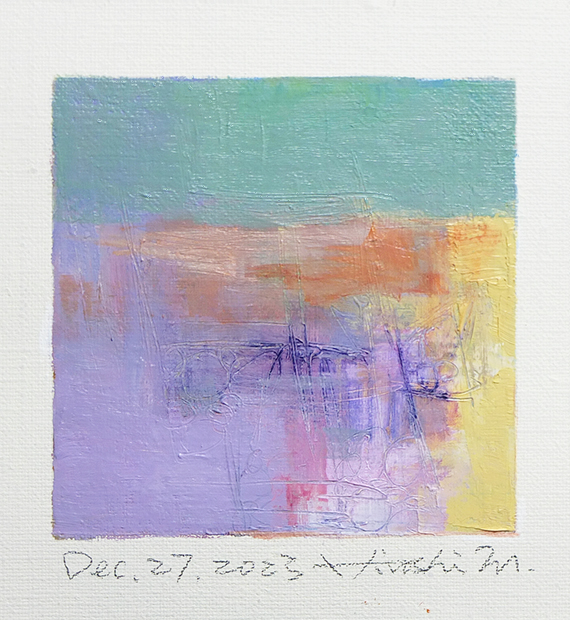 hiroshi matsumoto 9x9 paintings