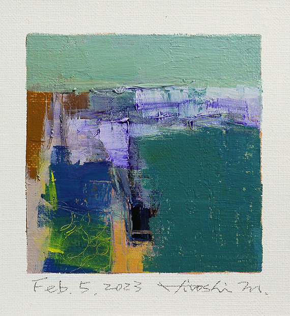 hiroshi matsumoto 9x9 paintings