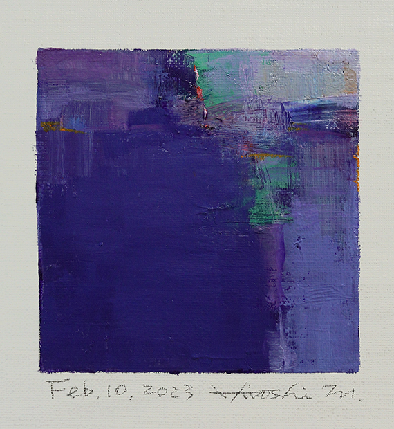 hiroshi matsumoto 9x9 paintings