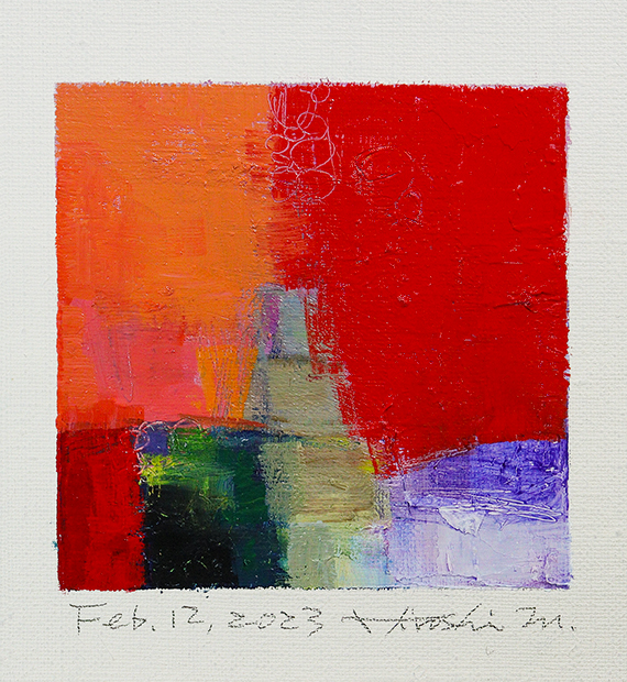 hiroshi matsumoto 9x9 paintings