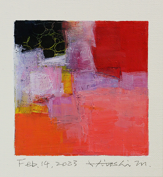 hiroshi matsumoto 9x9 paintings