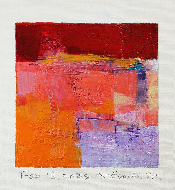 hiroshi matsumoto 9x9 paintings