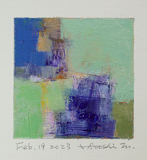 hiroshi matsumoto 9x9 paintings