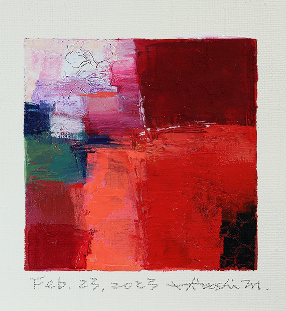 hiroshi matsumoto 9x9 paintings