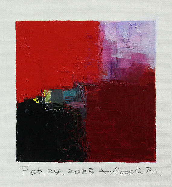 hiroshi matsumoto 9x9 paintings