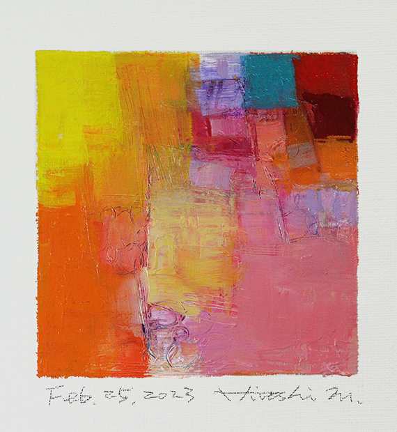 hiroshi matsumoto 9x9 paintings